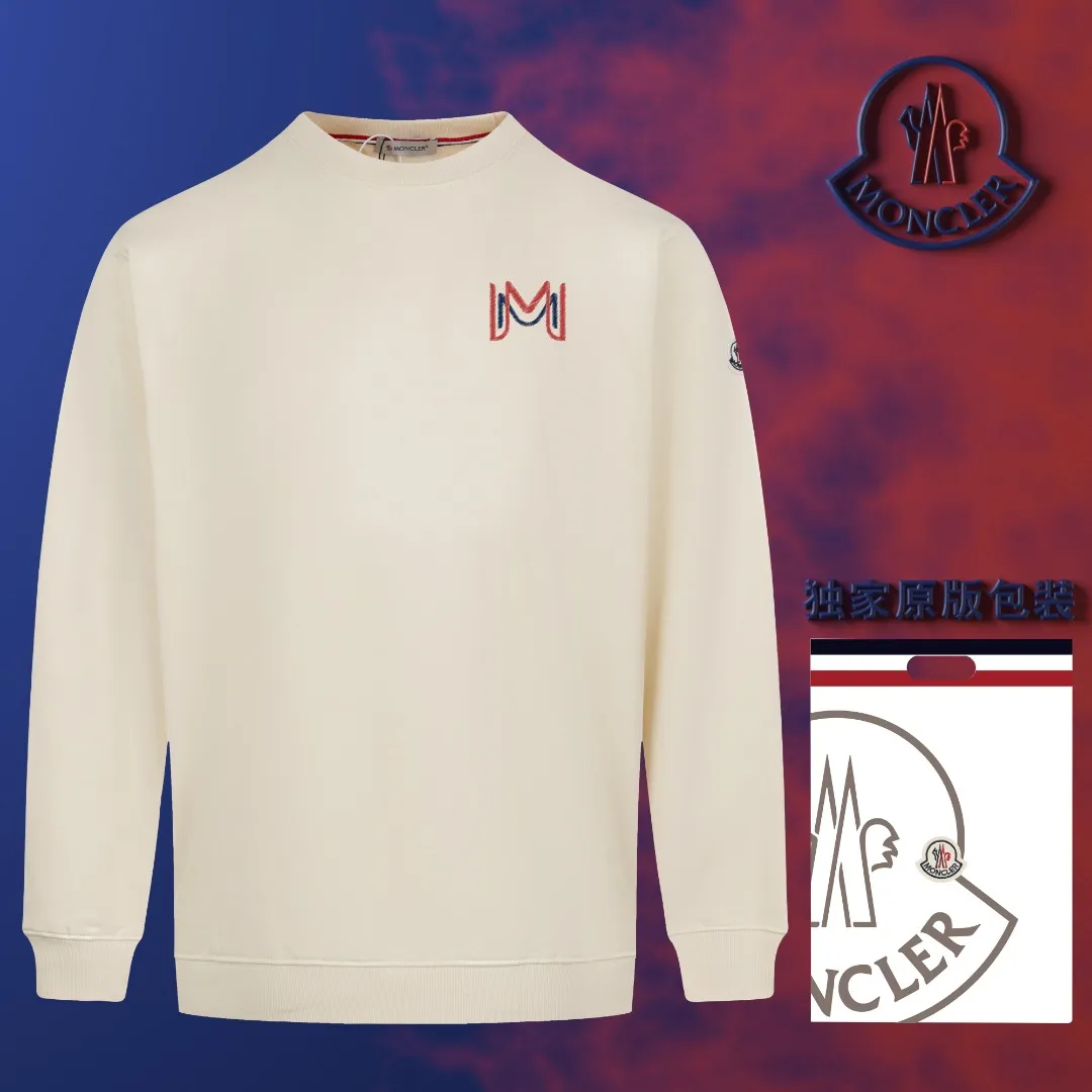 【 Quality】 【🎉 🎊】 【 MONCLER】【In Stock 】 🏅2024 New Arrival Premium 3D LOGO ， ， Premium ⚠️ ： 460 ， 21S 10S 26/2 1*1 ！ ， ， ， ， ， ！ Same Style ✔ Same Style： ❗ ✔【 Same Style， In Stock！】 ➡Size：S M L XL XXL ➡ ：Black White ⚠️Size Size